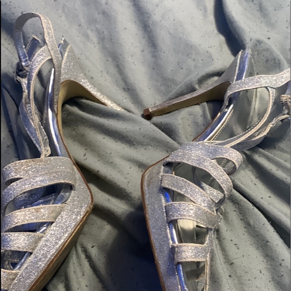 I.Miller silver high heels size 8.5